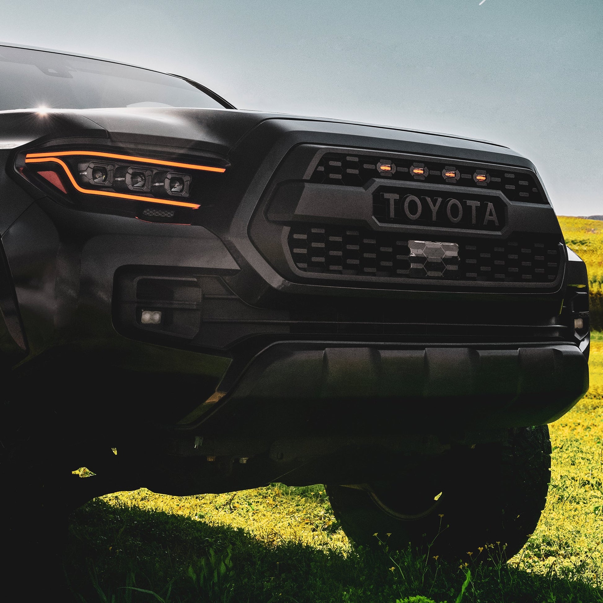 2016-2023 Gen 3 Toyota Tacoma TRD PRO Pre-Runner Style LED Grill Light Kit by ORACLE Lighting