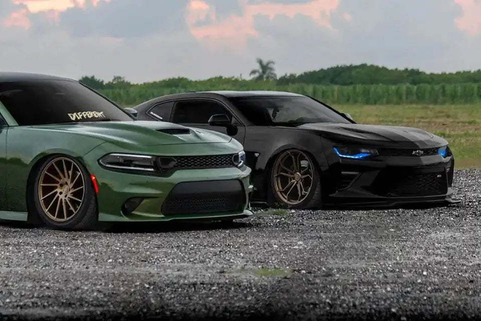 ORACLE Lighting 2016-2018 Chevrolet Camaro ColorSHIFT RGB+W Headlight DRL Upgrade Kit by ORACLE Lighting
