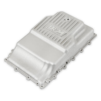 B&M Hi-Tek Heavy-Duty Deep Transmission Pan - Ford 10R80 - Aluminum - Natural by B&M
