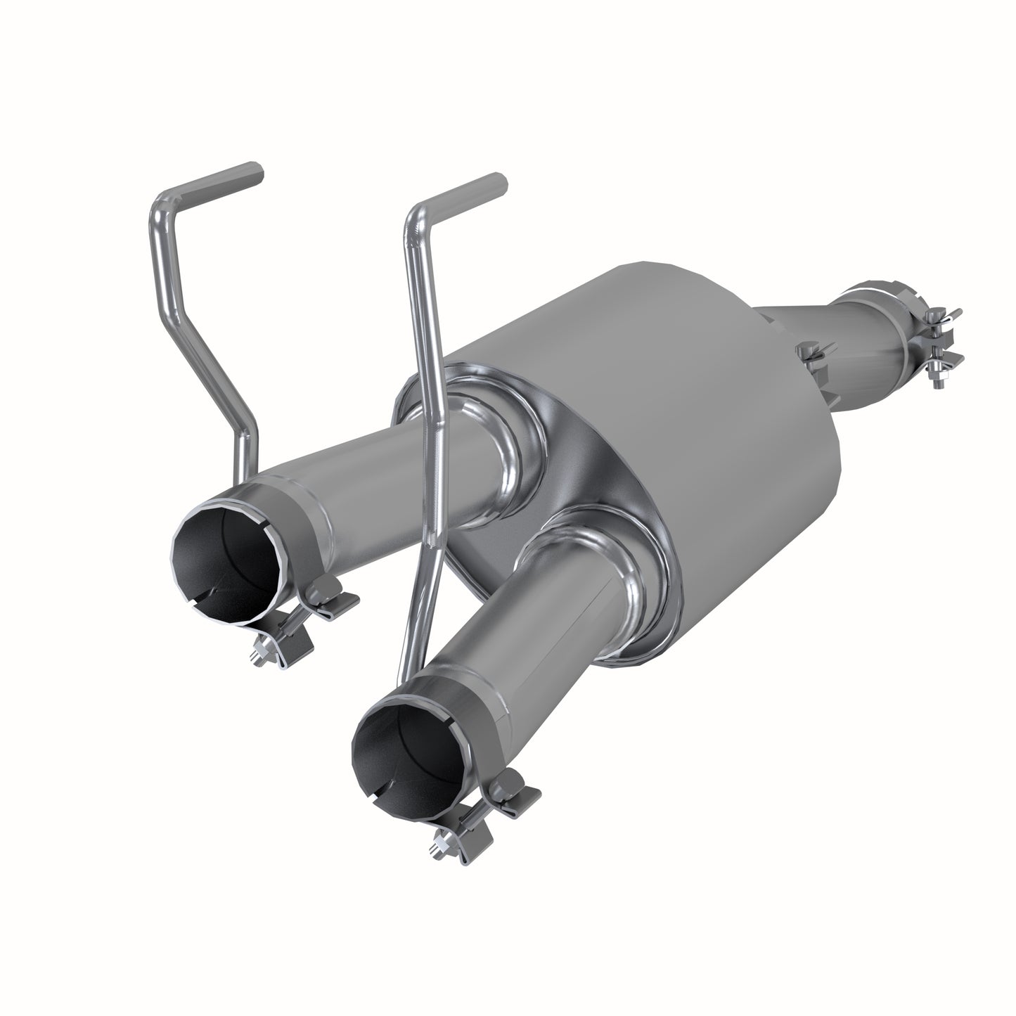 3in. Single In. 2.25in. Dual Out. Muffler Replacement. T409 by MBRP Exhaust