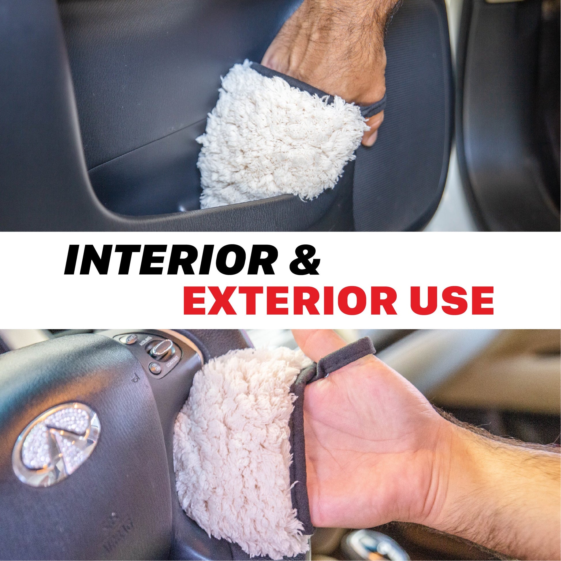 Microfiber Wash Mitts by MaxshineUSA