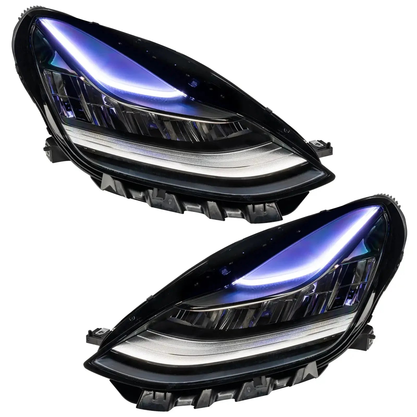 2017–20 Tesla Model 3 Headlights ColorSHIFT DRL Upgrade by ORACLE Lighting