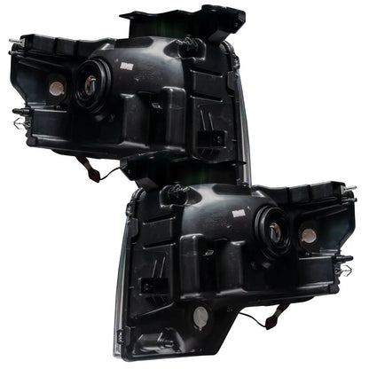 ORACLE Lighting 2009-2014 Ford F-150 Pre-Assembled Halo Headlights - Non HID - Chrome Housing by ORACLE Lighting