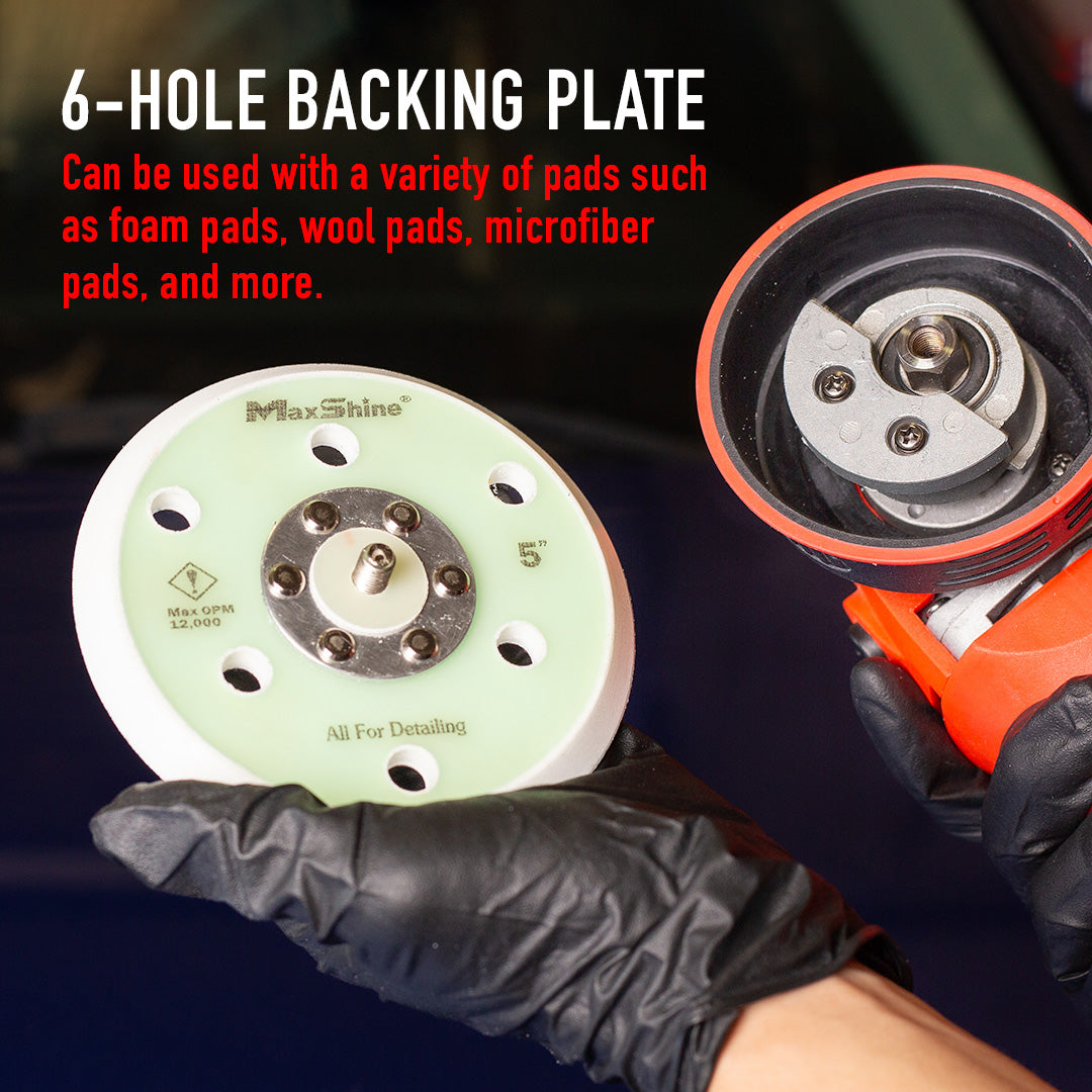 M8S Series Dual Action Backing Plates by MaxshineUSA