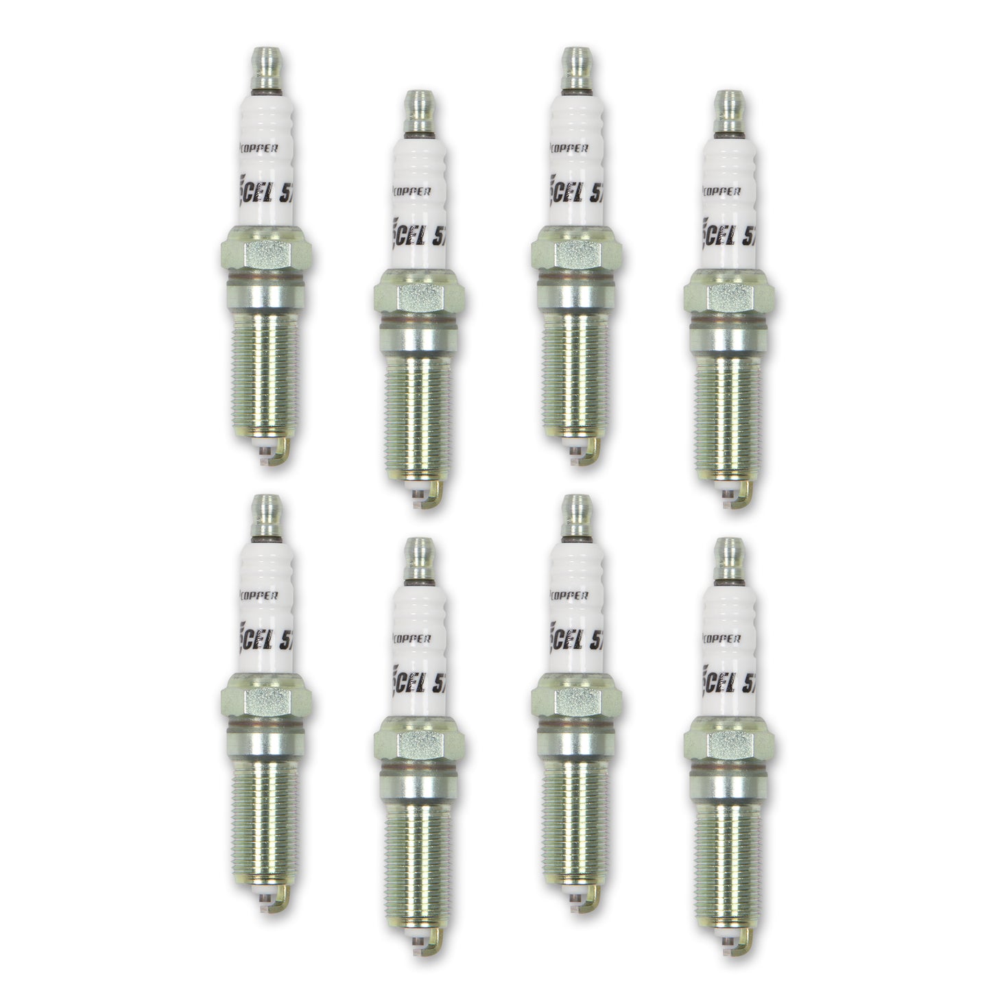 Ford Coyote 5.0L, and 6.2L V8 engines, One heat range colder, 8-pack of PN 579C1 by ACCEL