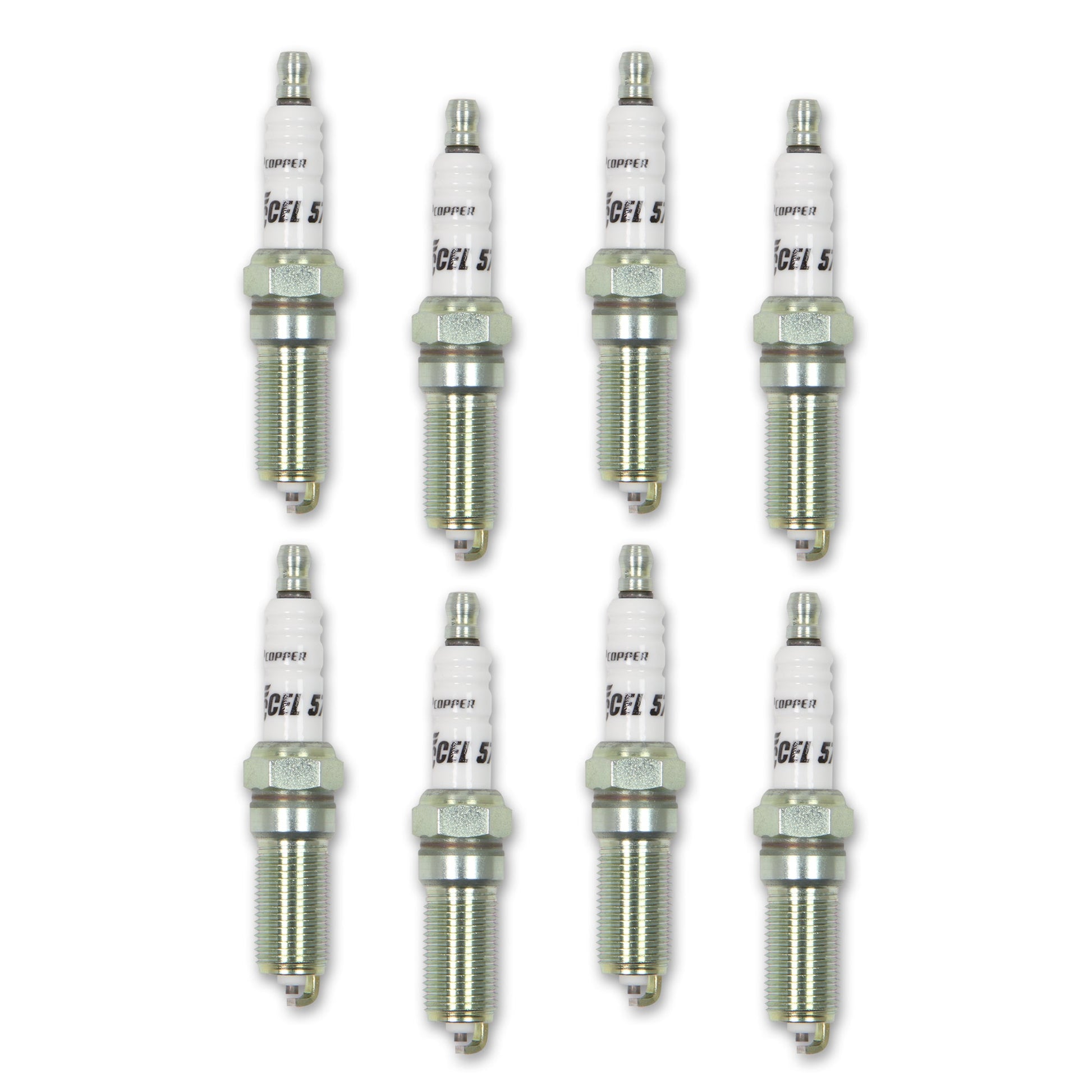 Ford Coyote 5.0L, and 6.2L V8 engines, One heat range colder, 8-pack of PN 579C1 by ACCEL