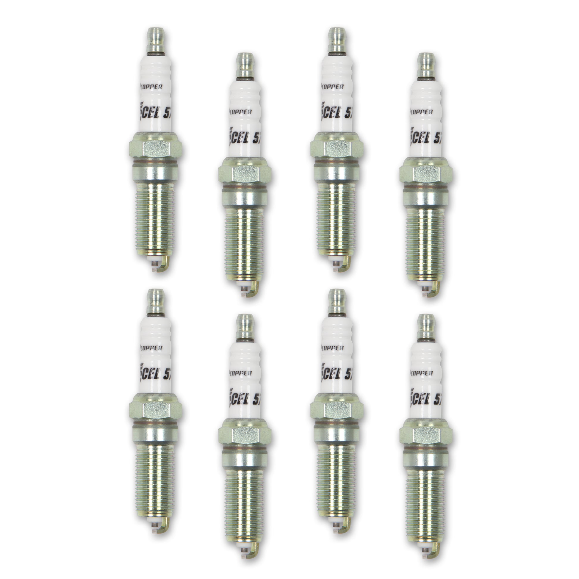 Ford Coyote 5.0L, and 6.2L V8 engines, One heat range colder, 8-pack of PN 579C1 by ACCEL