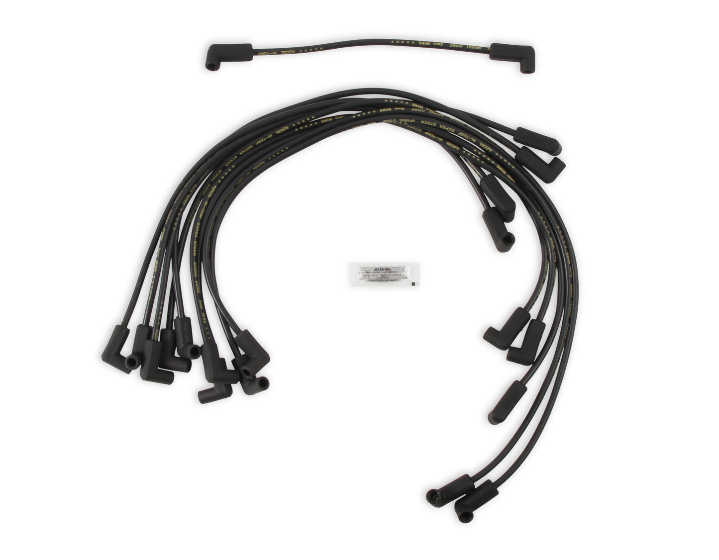Custom spark plug wire set - 500 Ohms/Ft Sprial Core - SBC 1987-1995 V8 by ACCEL