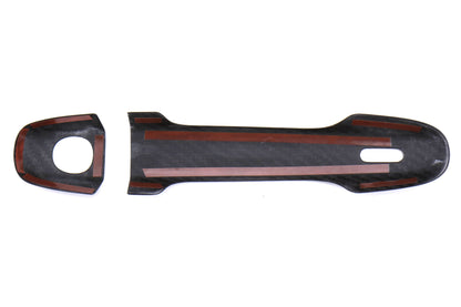 OLM Dry Carbon Fiber Door Handle Cover - 2013+ FT86-Gloss Carbon Fiber by MYX Automotive