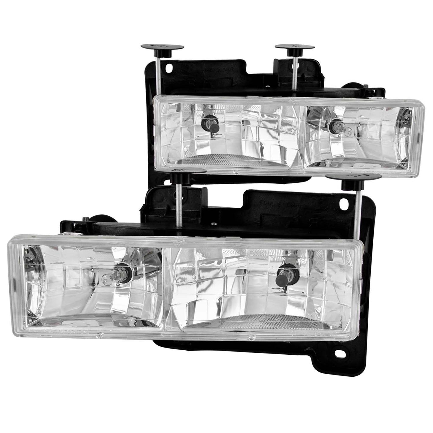 Not For Use w/Sealed Beam Headlights by ANZO USA