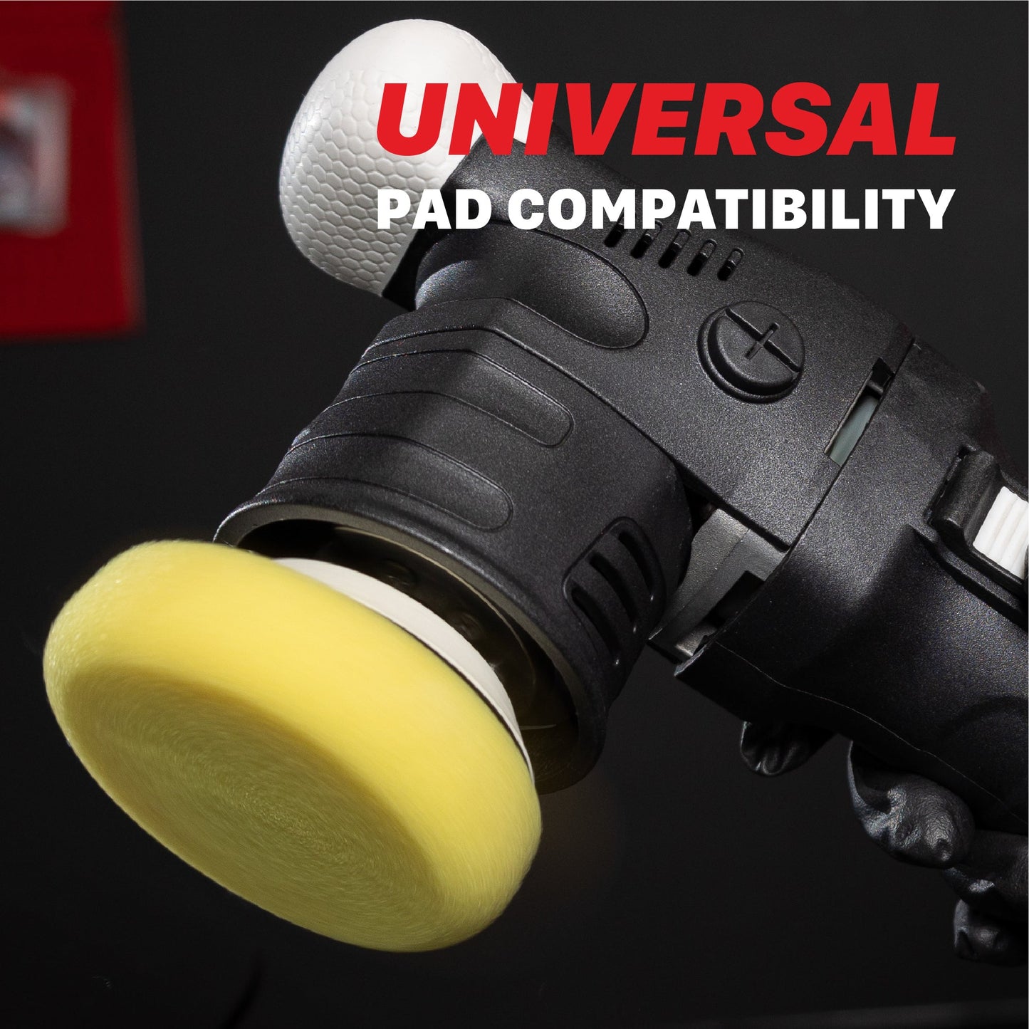 Orbital Polisher | M312 - 3in Plate, 12mm Throw, 550W by MaxshineUSA