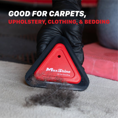 Pet Hair Remover for Car | Mini Pet Hair Carpet Brush by MaxshineUSA