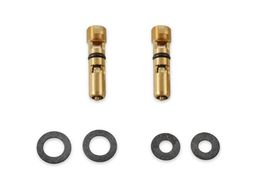 Inlet Needle Steel Seat Size 0.130" Adjustable by Holley