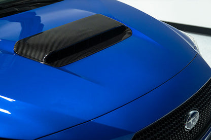 OLM LE Carbon Fiber Hood Scoop Cover - 2022+ WRX by MYX Automotive