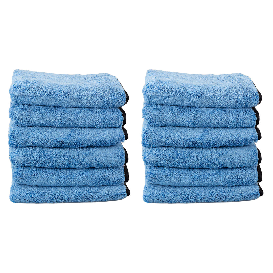 Microfiber Cleaning | 600GSM Plush Microfiber Buffing Towel by MaxshineUSA