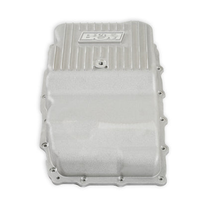 B&M Hi-Tek Heavy-Duty Deep Transmission Pan - GM 10L80 - Aluminum - Natural by B&M