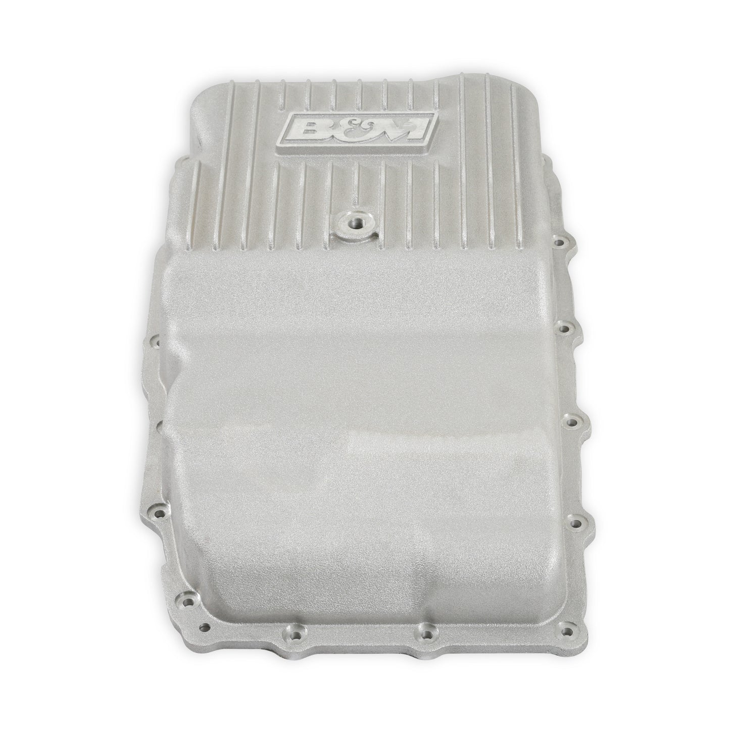 B&M Hi-Tek Heavy-Duty Deep Transmission Pan - GM 10L80 - Aluminum - Natural by B&M