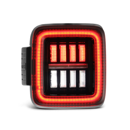 Prismatic LED Taillights Jet Black by AlphaRex