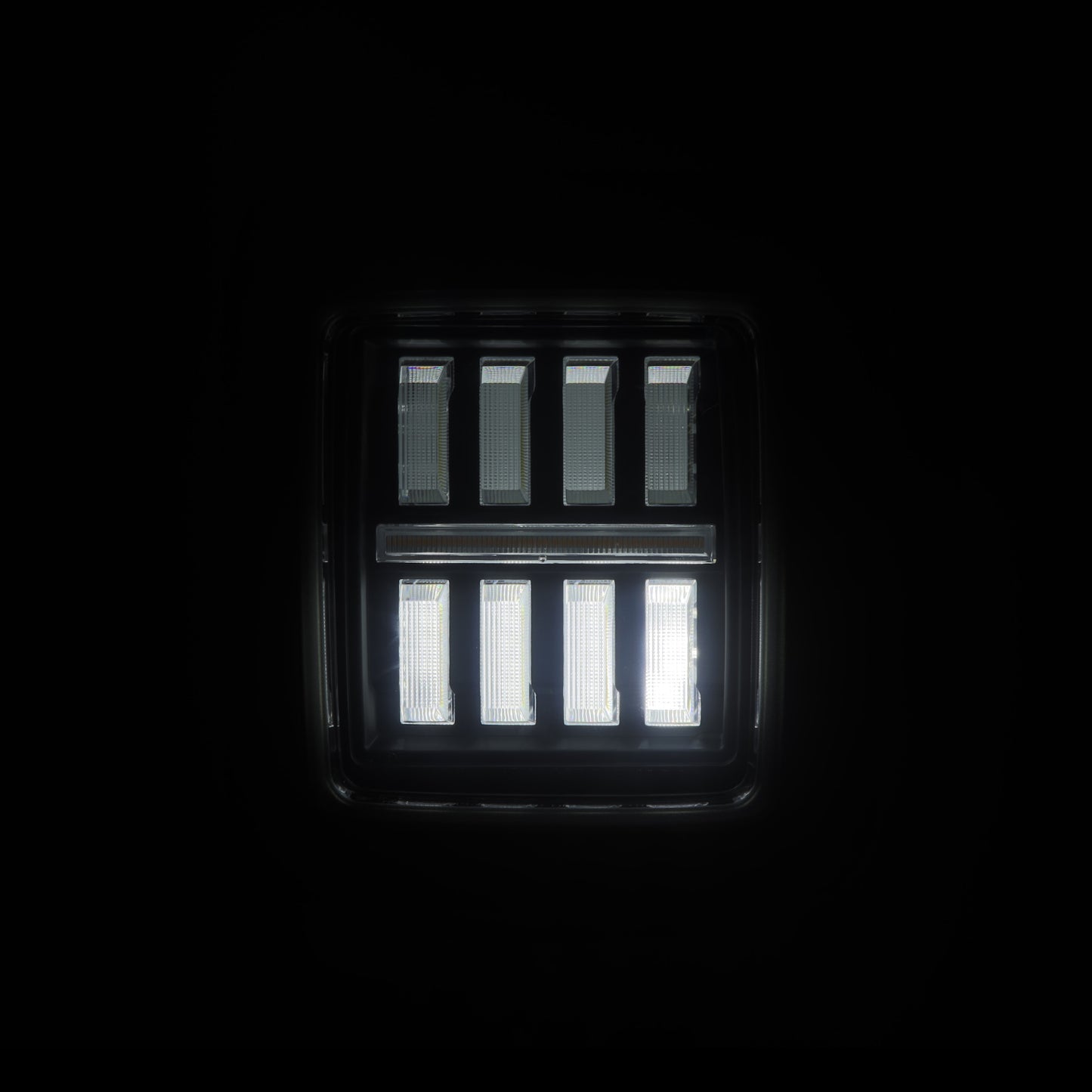 Prismatic LED Taillights Jet Black by AlphaRex
