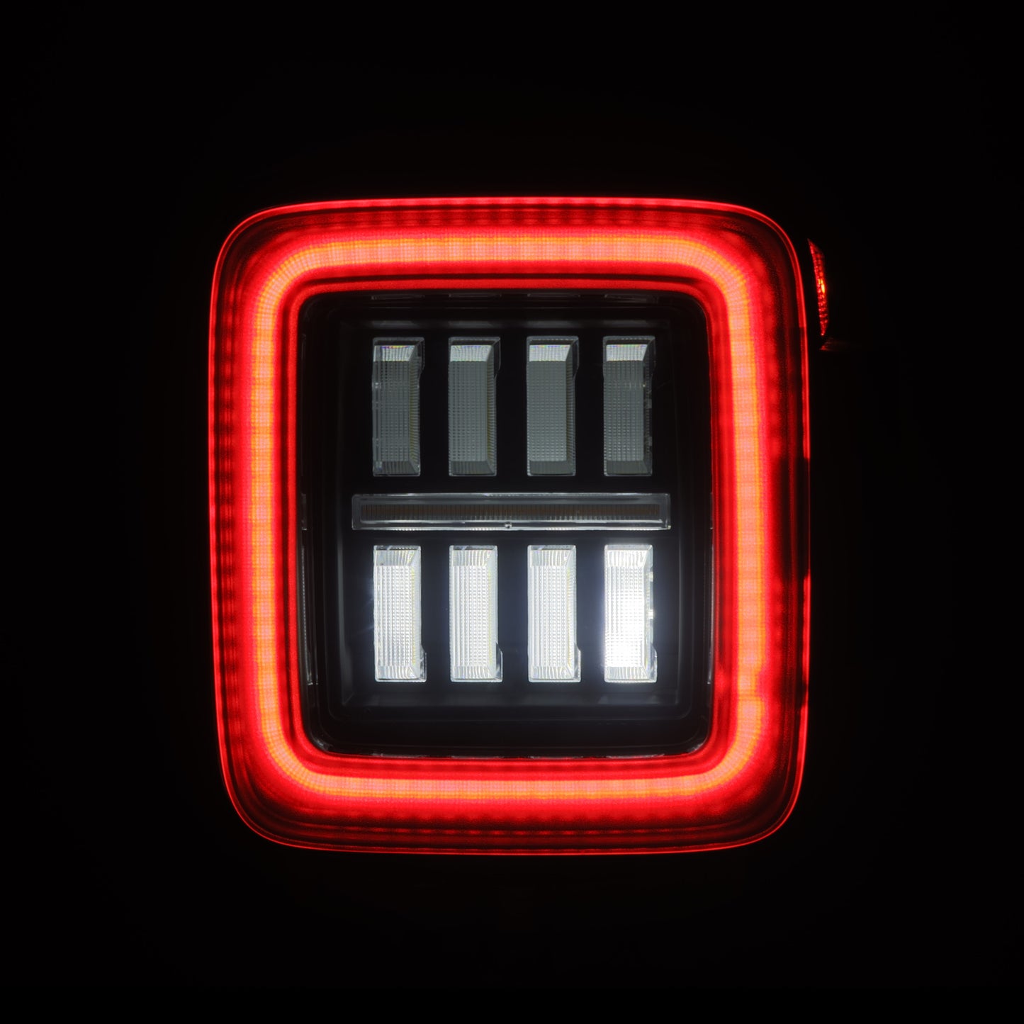 Prismatic LED Taillights Jet Black by AlphaRex
