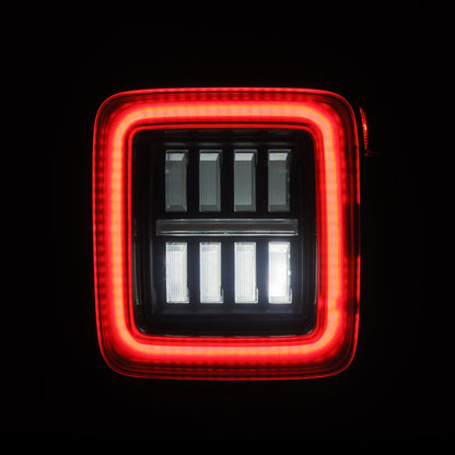 Prismatic LED Taillights Jet Black by AlphaRex