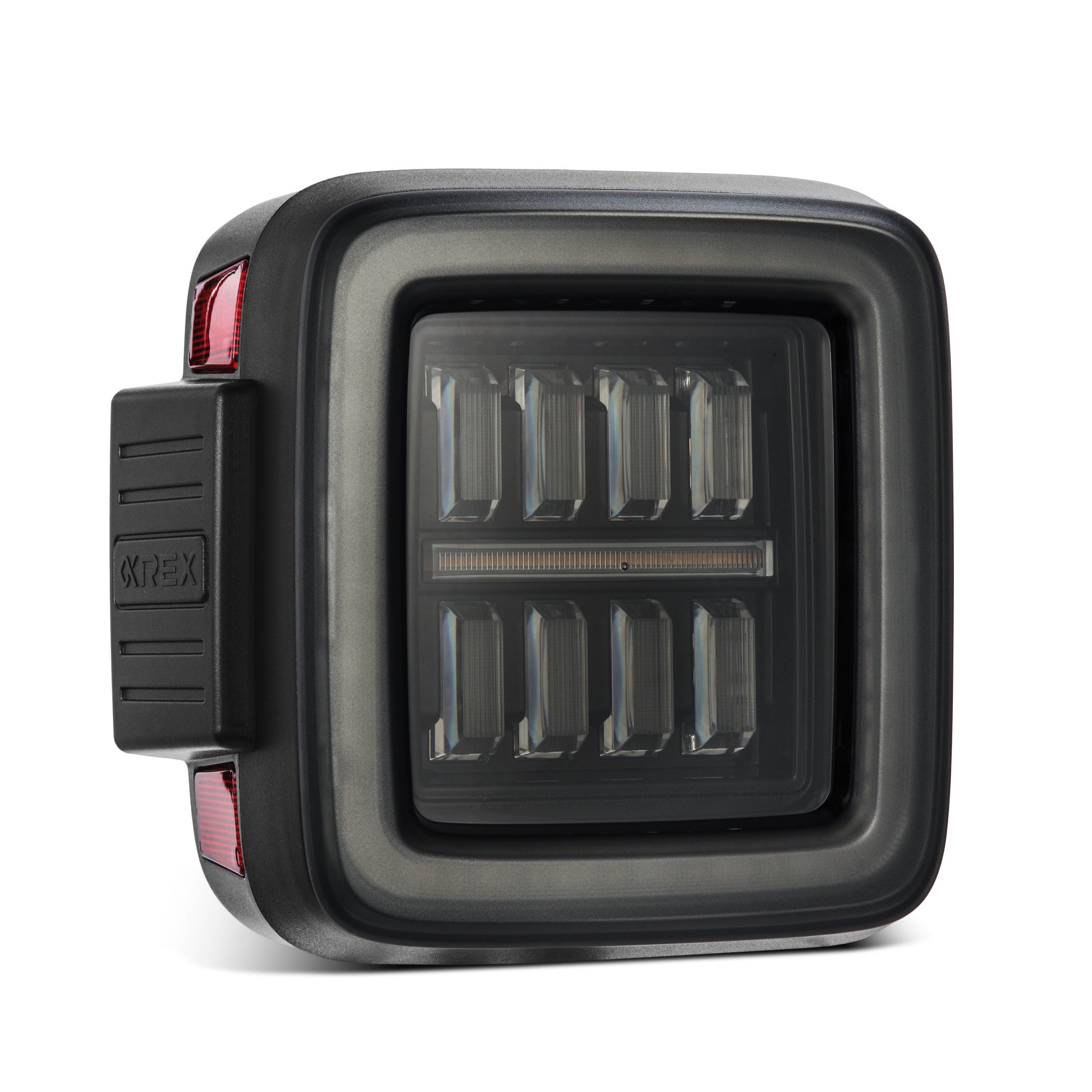 Prismatic LED Taillights Jet Black by AlphaRex