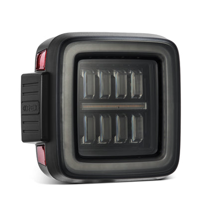 Prismatic LED Taillights Jet Black by AlphaRex
