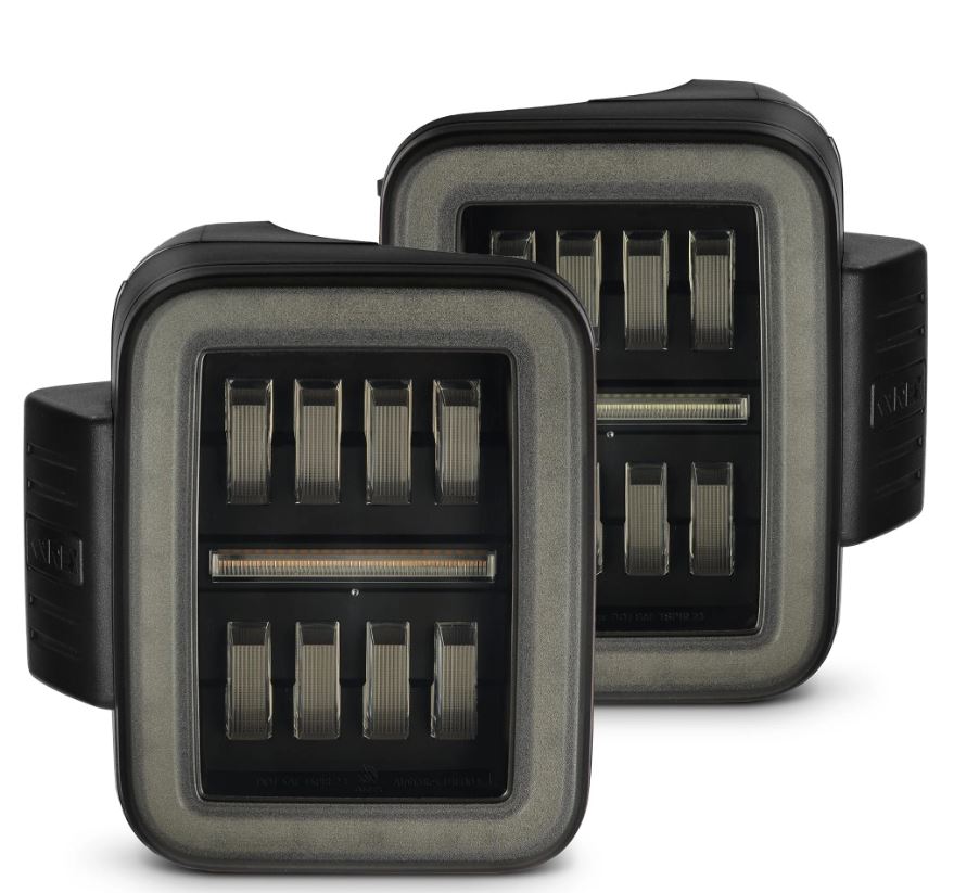 Prismatic LED Taillights Alpha Black by AlphaRex