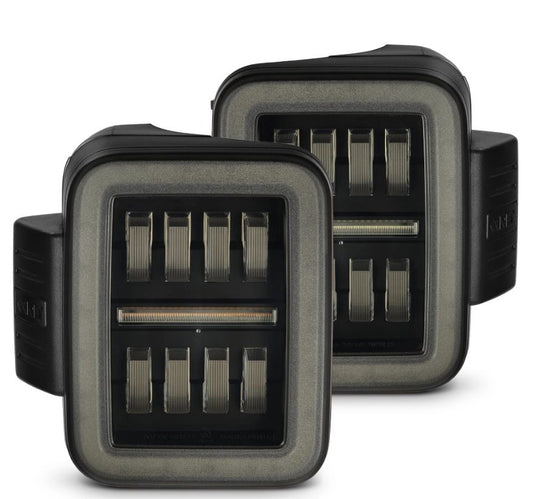 Prismatic LED Taillights Alpha Black by AlphaRex