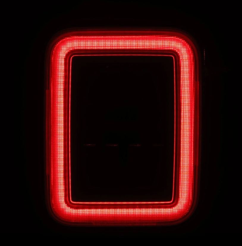 Prismatic LED Taillights Alpha Black by AlphaRex