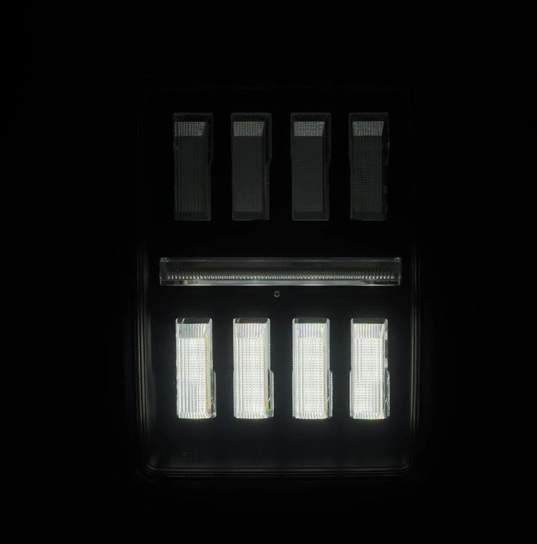 Prismatic LED Taillights Alpha Black by AlphaRex