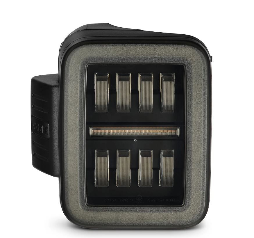 Prismatic LED Taillights Alpha Black by AlphaRex
