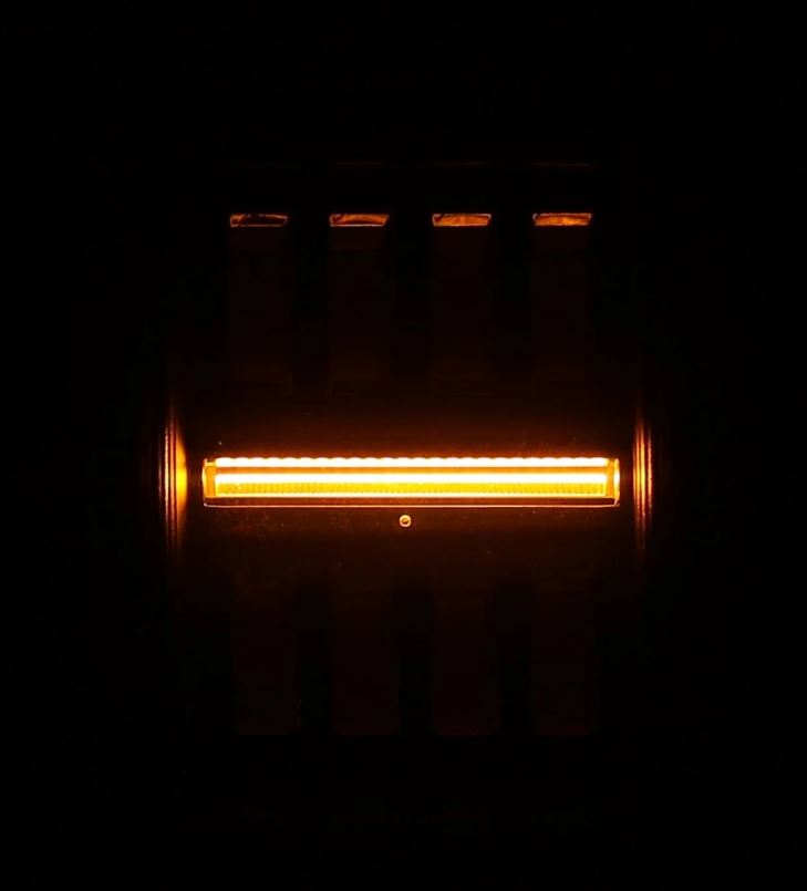 Prismatic LED Taillights Black Red by AlphaRex