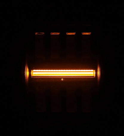 Prismatic LED Taillights Black Red by AlphaRex
