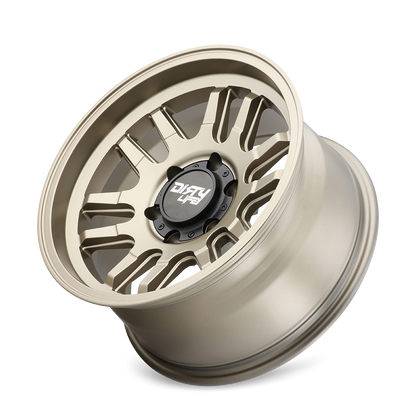 DIRTY LIFE CANYON 9310 SATIN GOLD 17X9 5-127 -12MM 71.5MM by DIRTY LIFE