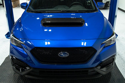 OLM LE Carbon Fiber Hood Scoop Cover - 2022+ WRX by MYX Automotive