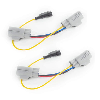 ORACLE Lighting Adapter Harness for Export Model Euro/UAE Jeep Wrangler JK Tail Light Amber Turn Signal (Pair) by ORACLE Lighting