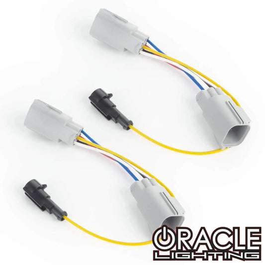 ORACLE Lighting Adapter Harness for Export Model Euro/UAE Jeep Wrangler JK Tail Light Amber Turn Signal (Pair) by ORACLE Lighting