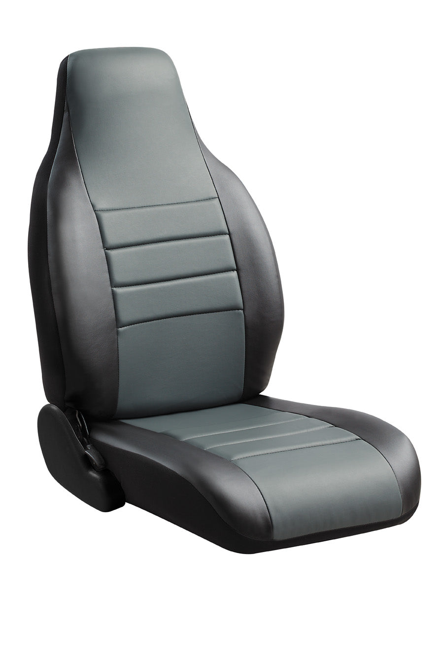 SL60 Series - Leatherlite Simulated Leather Custom Fit Rear Seat Cover- Gray by FIA