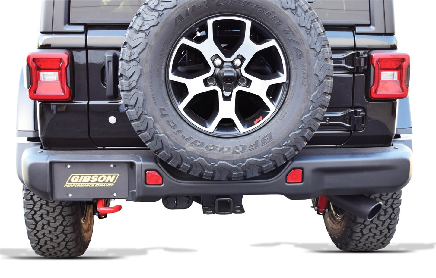 Black Elite Cat-Back Single Exhaust System; Black Ceramic by Gibson Performance Exhaust