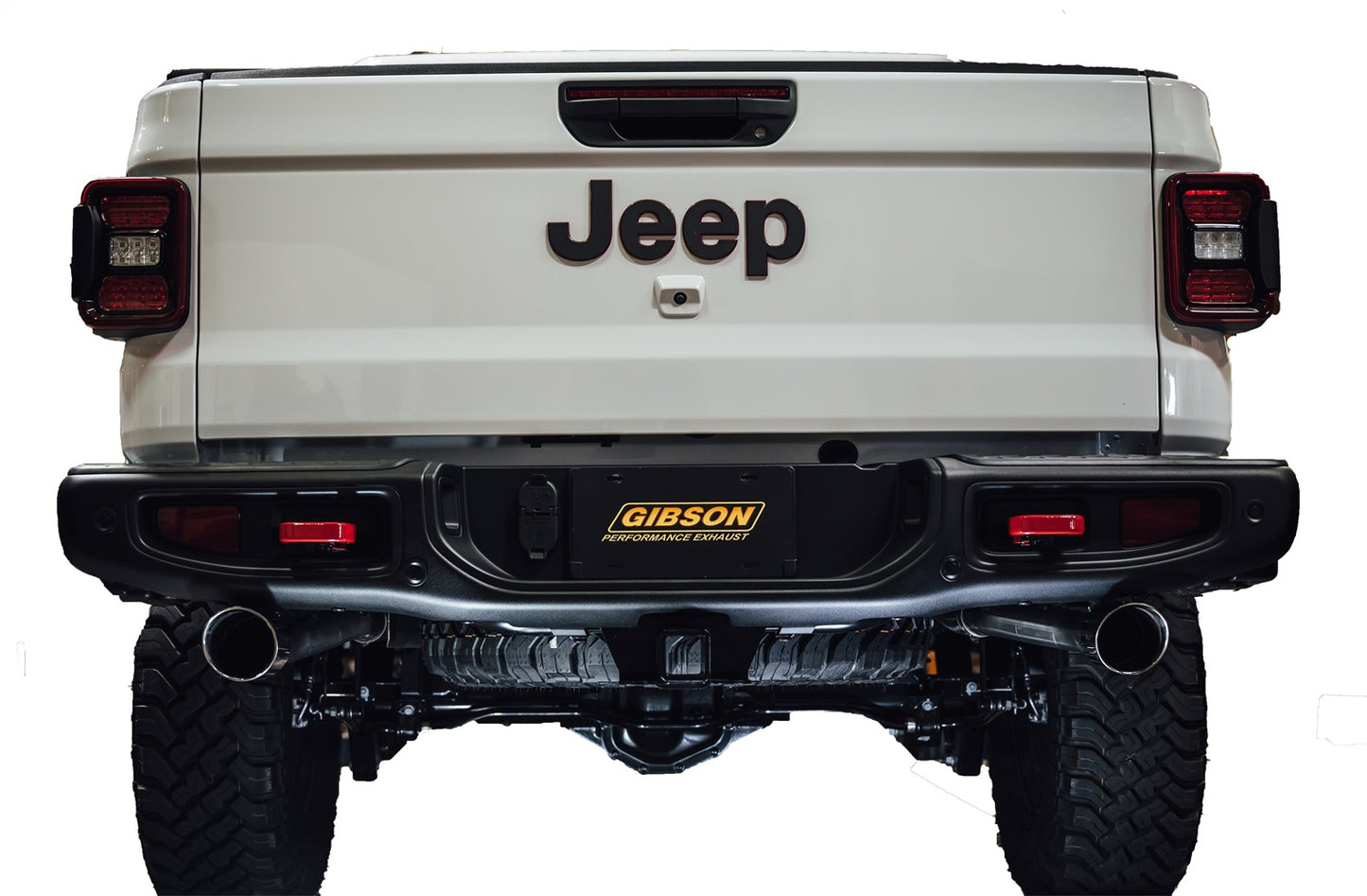 Cat-Back Dual Split Exhaust System; Stainless by Gibson Performance Exhaust