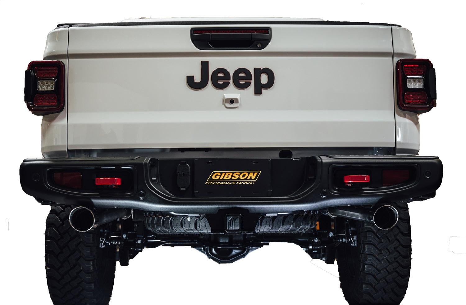 Cat-Back Dual Split Exhaust System; Stainless by Gibson Performance Exhaust