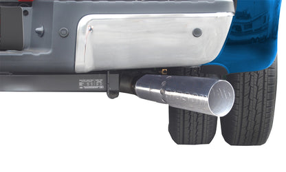 Filter-Back Single Exhaust System; Stainless by Gibson Performance Exhaust