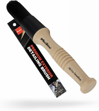 Car Wheel and Tire Brush | Premium Exterior Detailing Brush by MaxshineUSA