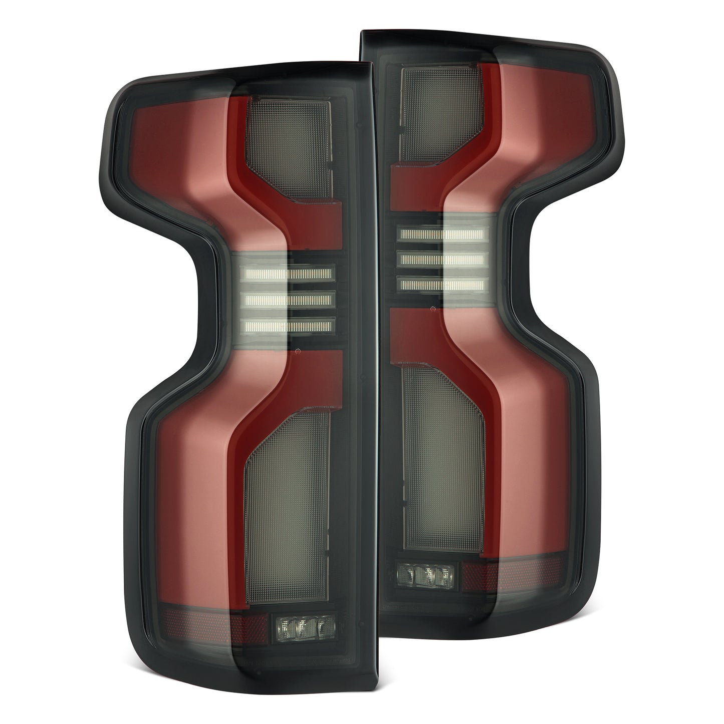 LED Taillights Black Red by AlphaRex