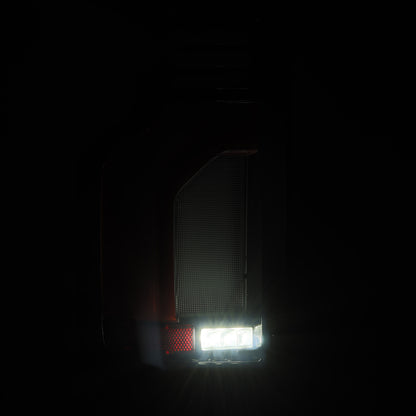 LED Taillights Black Red by AlphaRex