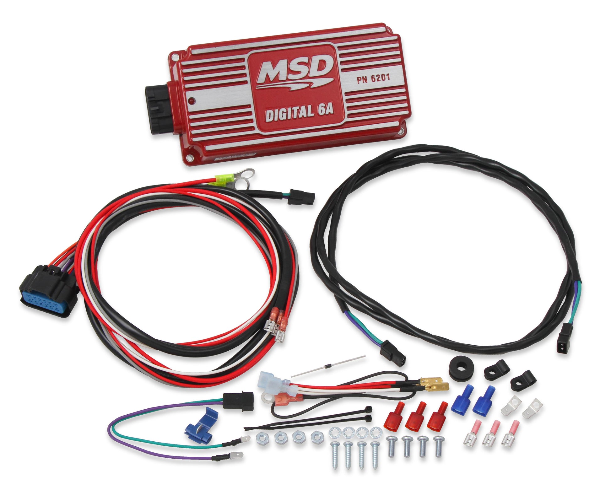 Compatible with 4, 6, or 8 Cylinder Engines - Built-in LED for System Checks by MSD