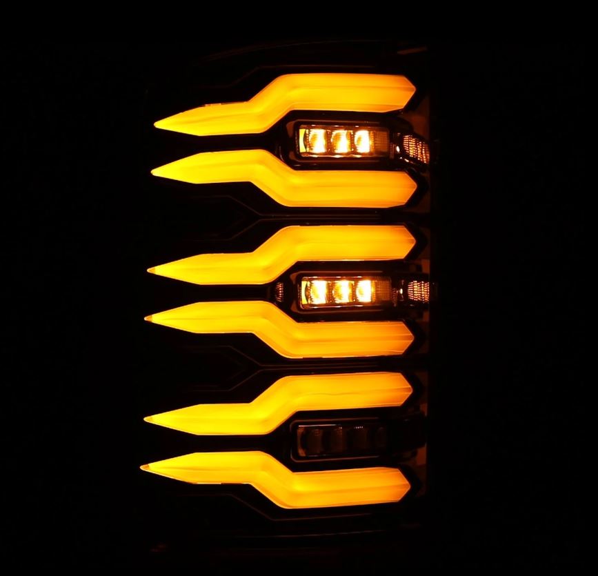 LED Taillights Alpha Black by AlphaRex