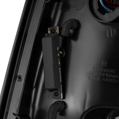 LED Taillights Jet Black by AlphaRex