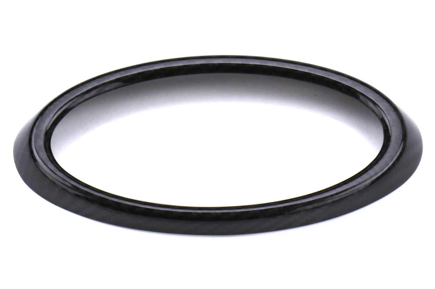 OLM LE Dry Carbon Fiber Front Emblem Frame Overlay - 2018-2021 Subaru WRX / STI by OLM